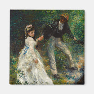 Pierre-Auguste Renoir - Der Spaziergang Magnet