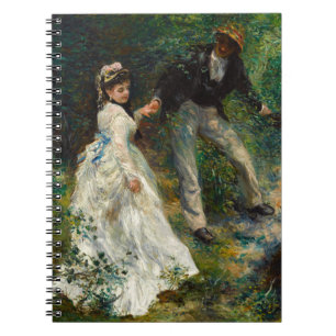 Pierre-Auguste Renoir - Der Spaziergang Notizblock