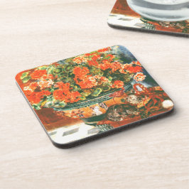 Pierre-Auguste Renoir - Deutschland und Katzen Getränkeuntersetzer