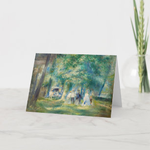 Pierre-Auguste Renoir - Die Party in Saint-Cloud Karte
