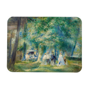 Pierre-Auguste Renoir - Die Party in Saint-Cloud Magnet