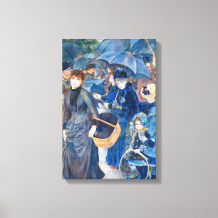 Pierre-Auguste Renoir - Die Regenschirme Leinwanddruck