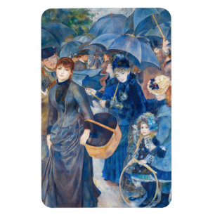 Pierre-Auguste Renoir - Die Regenschirme Magnet