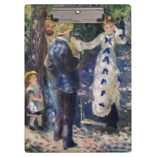 Pierre-Auguste Renoir - Die Schaukel Klemmbrett