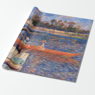 Pierre-Auguste Renoir - Die Seine bei Argenteuil Geschenkpapier