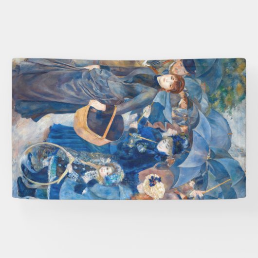 Pierre-Auguste Renoir - Die Umbrellas Banner (Horizontal)