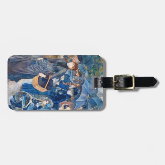 Pierre-Auguste Renoir - Die Umbrellas Gepäckanhänger (Vorderseite horizontal)