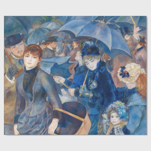 Pierre-Auguste Renoir - Die Umbrellas Geschenkpapier (Flach)
