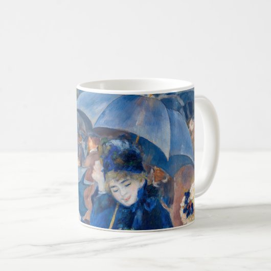 Pierre-Auguste Renoir - Die Umbrellas Kaffeetasse (VorderseiteRechts)