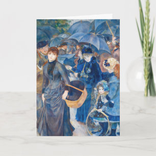 Pierre-Auguste Renoir - Die Umbrellas Karte