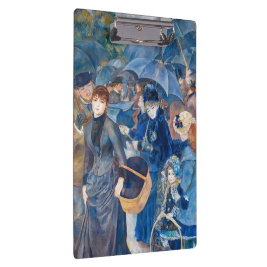 Pierre-Auguste Renoir - Die Umbrellas Klemmbrett (Rechts)