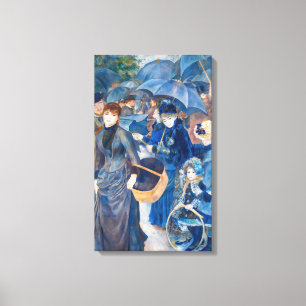 Pierre-Auguste Renoir - Die Umbrellas Leinwanddruck