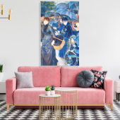Pierre-Auguste Renoir - Die Umbrellas Leinwanddruck (Insitu (Wohnzimmer))