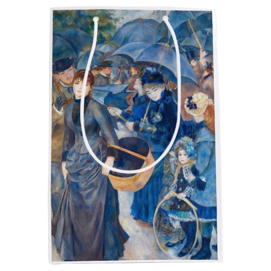 Pierre-Auguste Renoir - Die Umbrellas Mittlere Geschenktüte (Vorderseite)