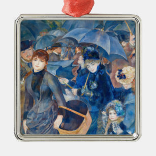 Pierre-Auguste Renoir - Die Umbrellas Ornament Aus Metall