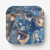Pierre-Auguste Renoir - Die Umbrellas Pappteller (Vorderseite)