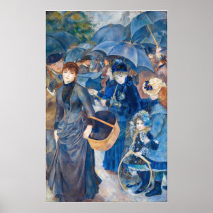 Pierre-Auguste Renoir - Die Umbrellas Poster