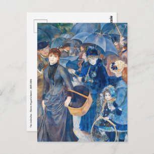 Pierre-Auguste Renoir - Die Umbrellas Postkarte