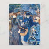 Pierre-Auguste Renoir - Die Umbrellas Postkarte (Vorderseite)