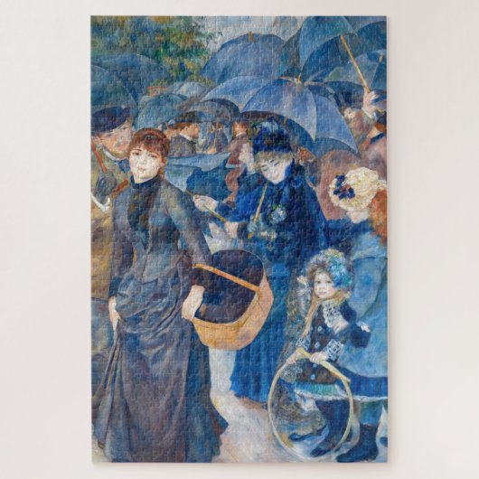 Pierre-Auguste Renoir - Die Umbrellas Puzzle (Vertikal)