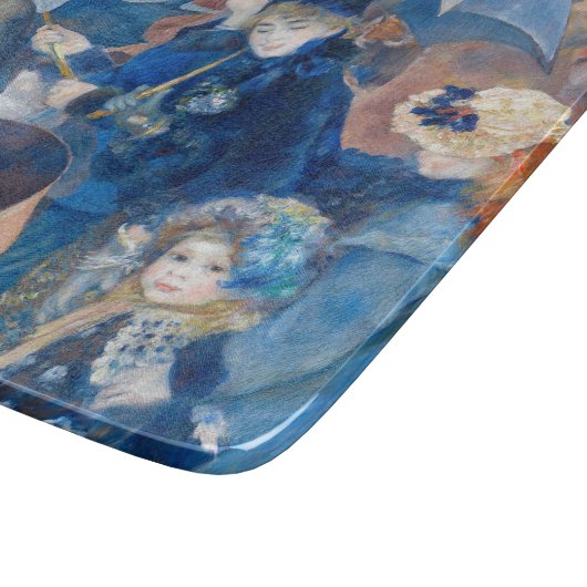 Pierre-Auguste Renoir - Die Umbrellas Schneidebrett (Ecke)