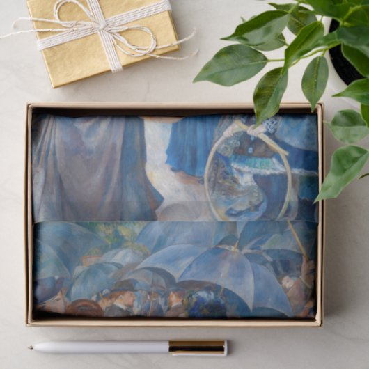 Pierre-Auguste Renoir - Die Umbrellas Seidenpapier (Geschenk)