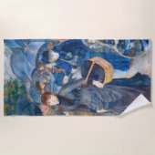 Pierre-Auguste Renoir - Die Umbrellas Strandtuch (Vorderseite)