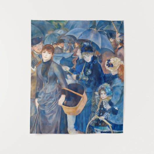 Pierre-Auguste Renoir - Die Umbrellas Wandteppich (Vorderseite)