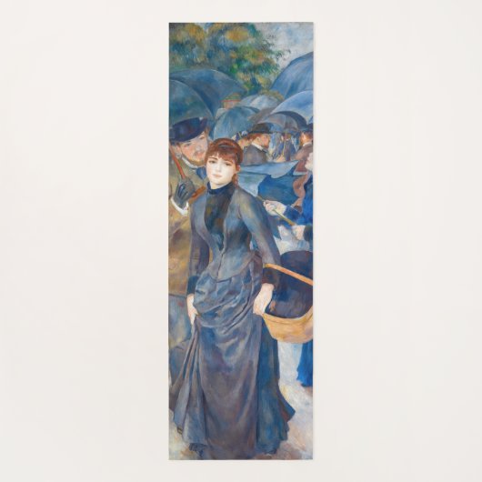 Pierre-Auguste Renoir - Die Umbrellas Yogamatte (Rückseite)