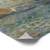 Pierre Auguste Renoir Doges Palace Venice Italien Poster (Ecke)