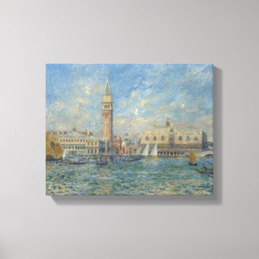 Pierre Auguste Renoir Doges Palace Venice Leinwanddruck (Vorderseite)