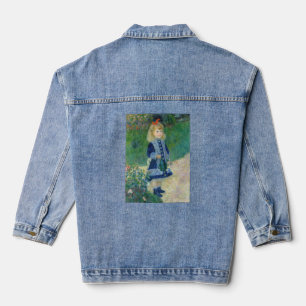 Pierre-Auguste Renoir - Ein Mädchen mit einer Gieß Jeansjacke