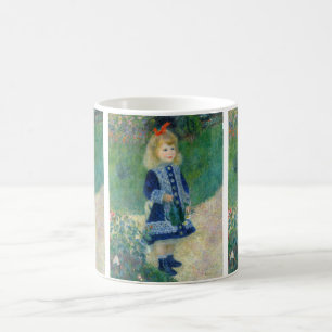 Pierre-Auguste Renoir - Ein Mädchen mit einer Gieß Kaffeetasse