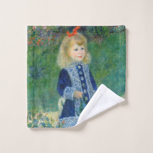 Pierre-Auguste Renoir - Ein Mädchen mit einer Wass Badhandtuch Set (Waschlappen)