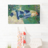 Pierre-Auguste Renoir - Ein Mädchen mit einer Wass Banner (Insitu)
