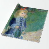 Pierre-Auguste Renoir - Ein Mädchen mit einer Wass Geschenkpapier (Ungerollt)