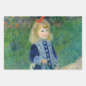 Pierre-Auguste Renoir - Ein Mädchen mit einer Wass Geschenkpapier Set (Vorderseite)
