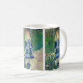 Pierre-Auguste Renoir - Ein Mädchen mit einer Wass Kaffeetasse (VorderseiteRechts)