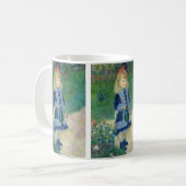Pierre-Auguste Renoir - Ein Mädchen mit einer Wass Kaffeetasse (Vorderseite Links)