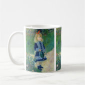Pierre-Auguste Renoir - Ein Mädchen mit einer Wass Kaffeetasse (Links)