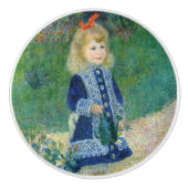 Pierre-Auguste Renoir - Ein Mädchen mit einer Wass Keramikknauf (Vorderseite)