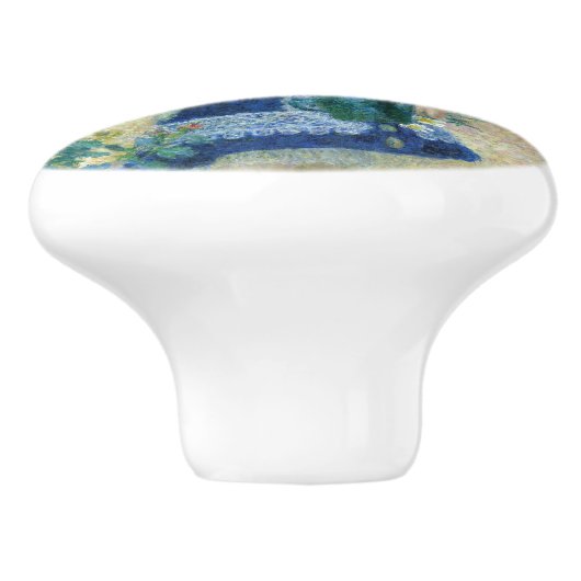 Pierre-Auguste Renoir - Ein Mädchen mit einer Wass Keramikknauf (Seitenansicht)