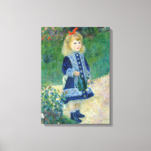 Pierre-Auguste Renoir - Ein Mädchen mit einer Wass Leinwanddruck