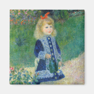 Pierre-Auguste Renoir - Ein Mädchen mit einer Wass Magnet