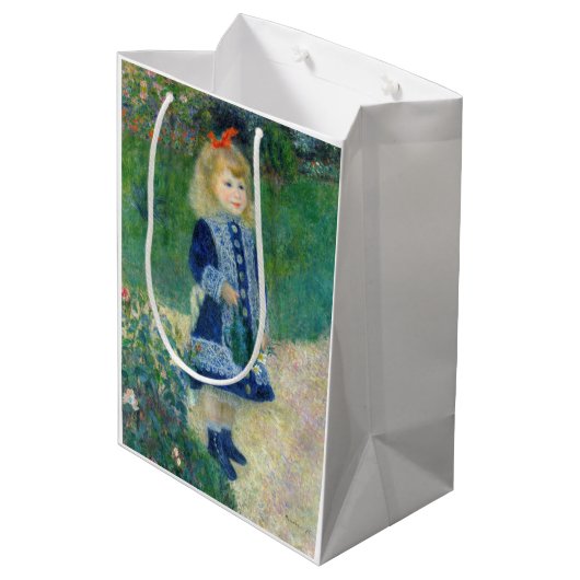 Pierre-Auguste Renoir - Ein Mädchen mit einer Wass Mittlere Geschenktüte (Rückseite Schrägansicht)