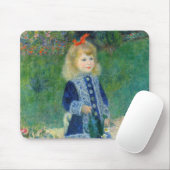 Pierre-Auguste Renoir - Ein Mädchen mit einer Wass Mousepad (Mit Mouse)