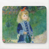 Pierre-Auguste Renoir - Ein Mädchen mit einer Wass Mousepad (Vorne)