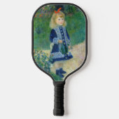 Pierre-Auguste Renoir - Ein Mädchen mit einer Wass Pickleball Schläger (Rückseite)