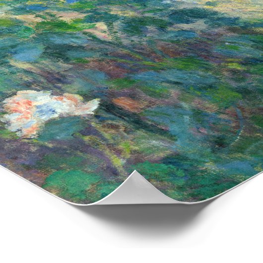 Pierre-Auguste Renoir - Ein Mädchen mit einer Wass Poster (Ecke)