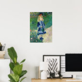 Pierre-Auguste Renoir - Ein Mädchen mit einer Wass Poster (Heimbüro)